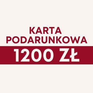 Karta podarunkowa 1200 zł